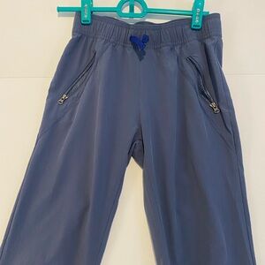 Girls PATAGONIA joggers blue/grey. Size 12 children's Joggers  athletic outdoors